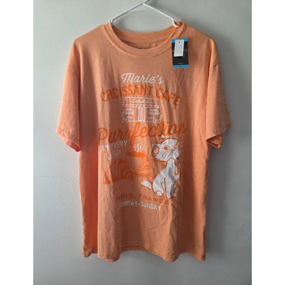 Disney's Marie Women's Graphic Tee (Large)